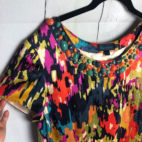 Colorful Boden Dress - Picture 2 of 8